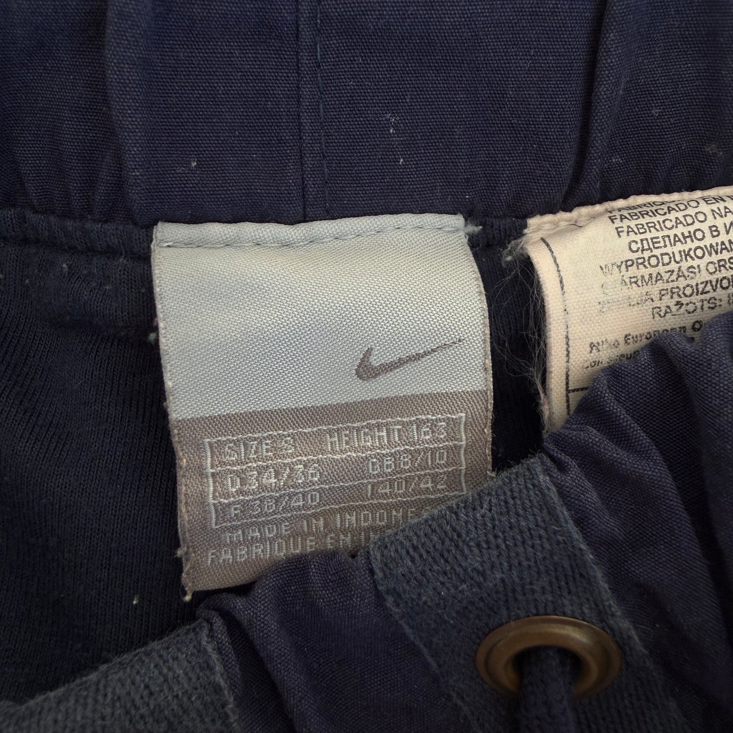 Y2K Nike Wide Leg Striped Pants - S