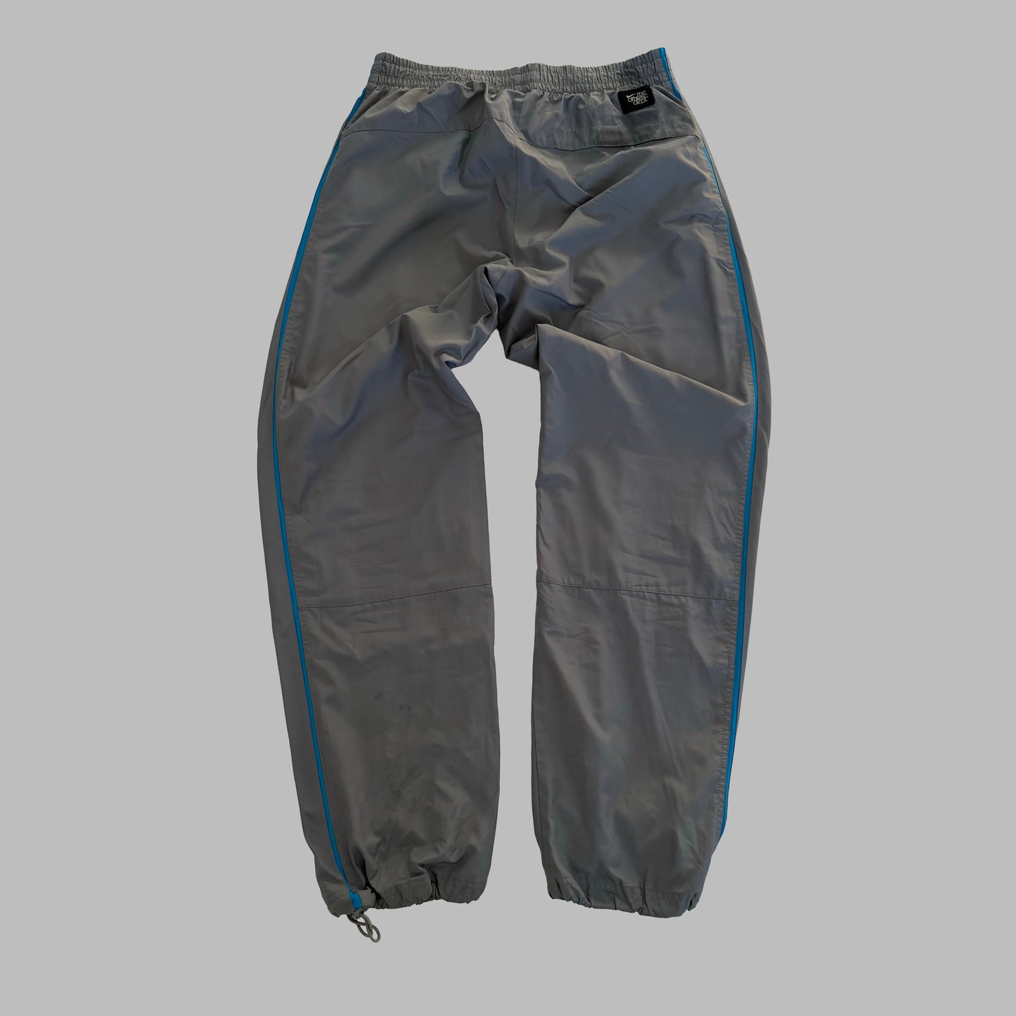 Y2K Nike Baggy Striped Track Pants - M