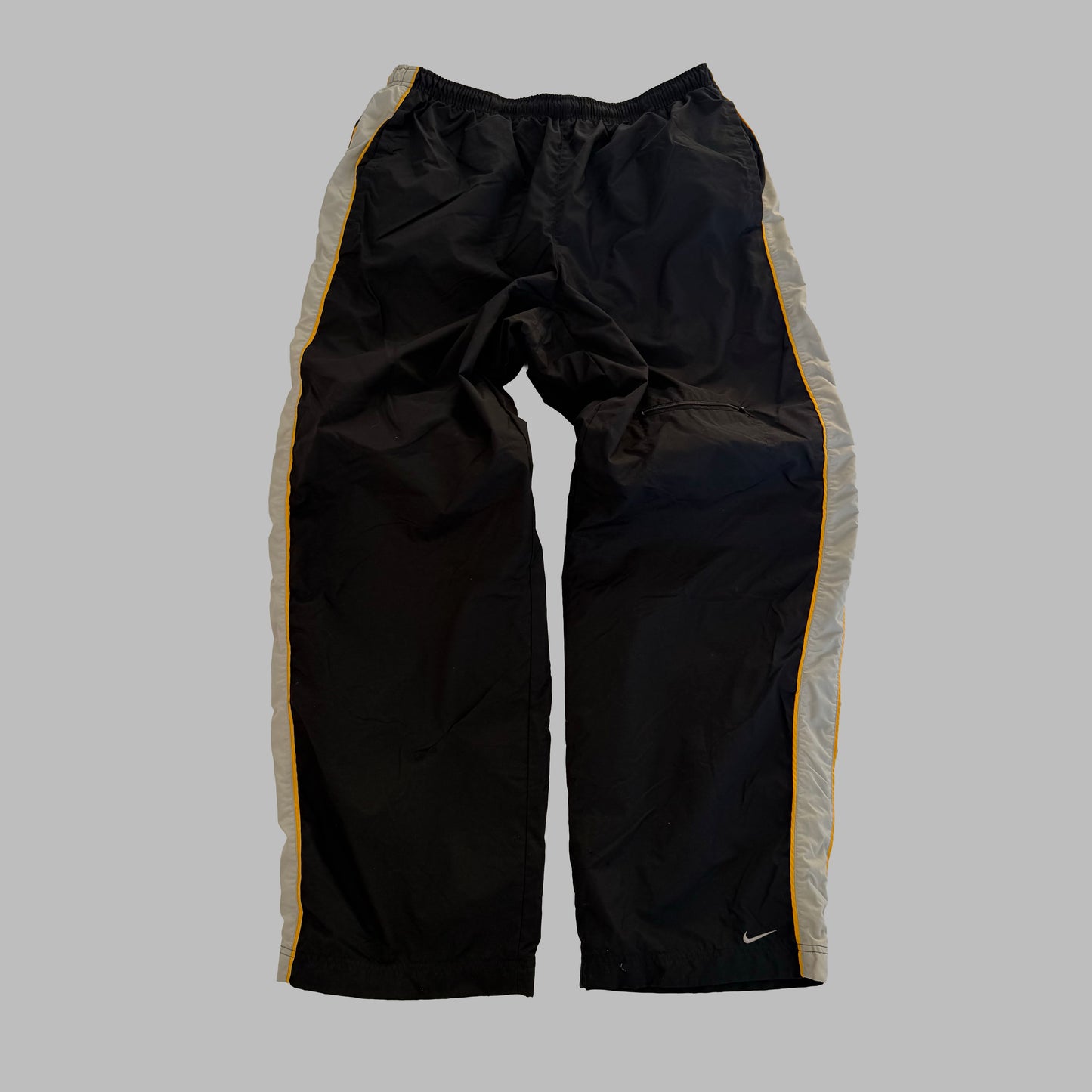 90s Nike Wide Leg Striped Track Pants - XL