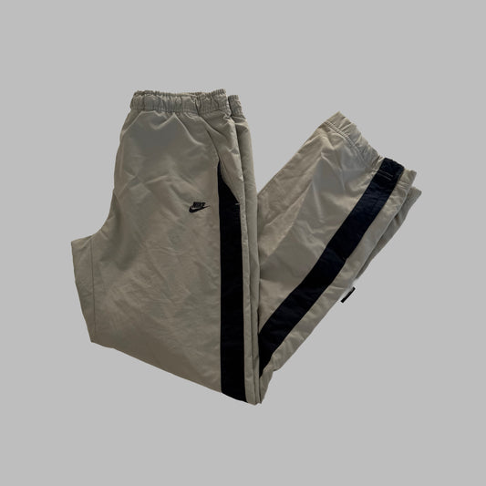 Y2K Nike Baggy Striped Track Pants - L