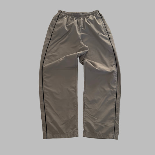 Y2K Nike Wide Led Striped Track Pants - M