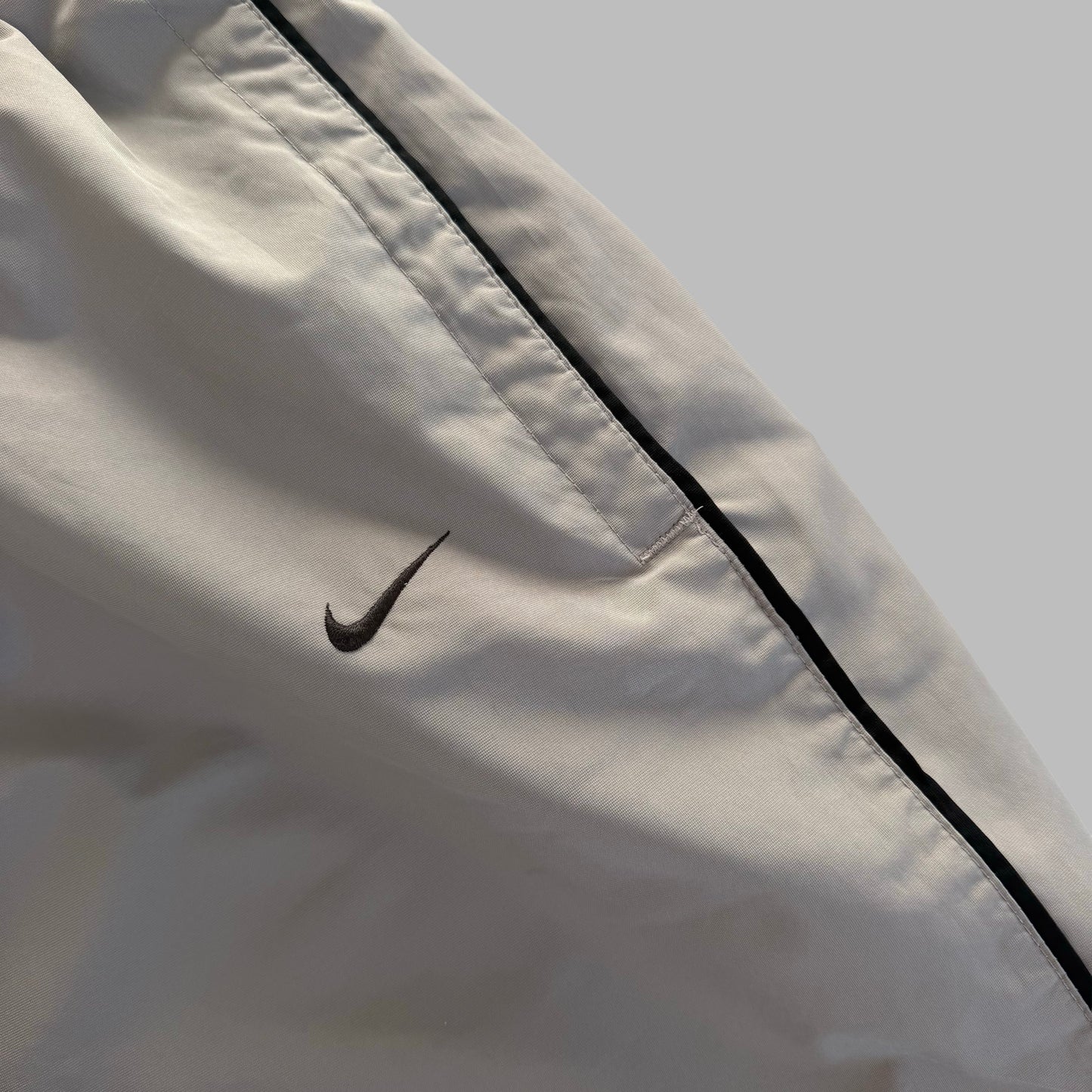 Y2K Nike Wide Led Striped Track Pants - M