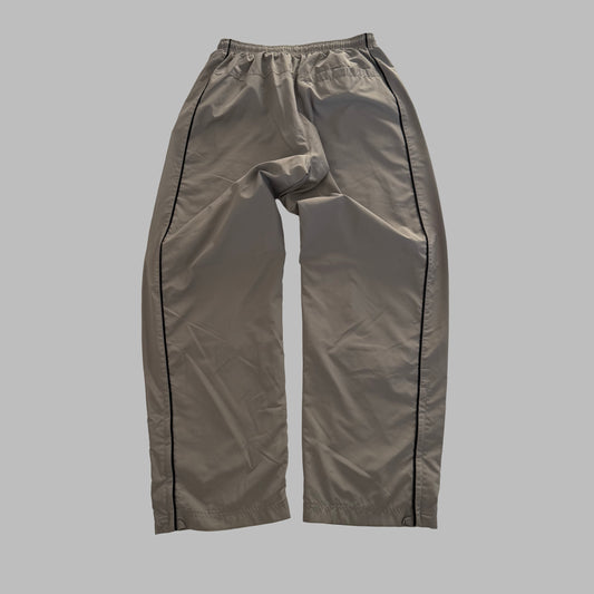 Y2K Nike Wide Led Striped Track Pants - M