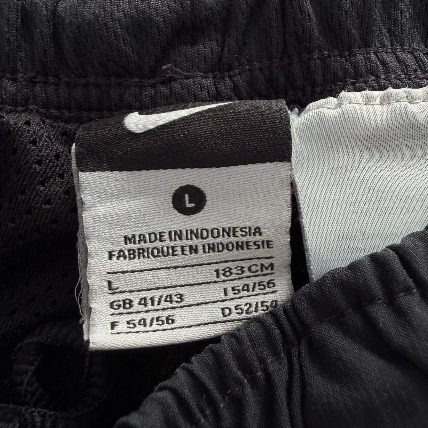 Nike Wide Leg Striped Track Pants - L
