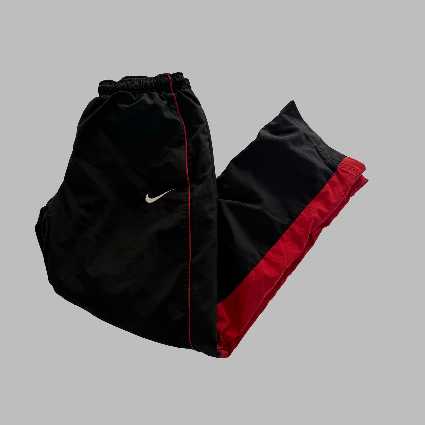 Nike Wide Leg Striped Track Pants - L