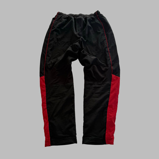 Nike Wide Leg Striped Track Pants - L