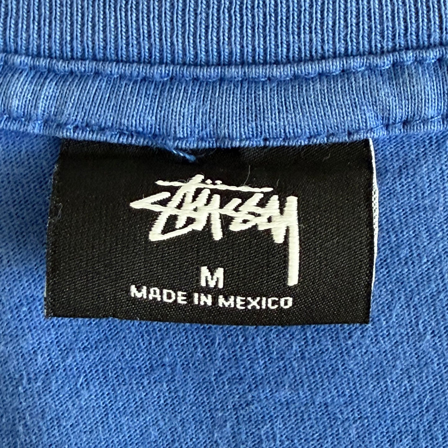 00s Stussy Spell Out T-Shirt - Medium