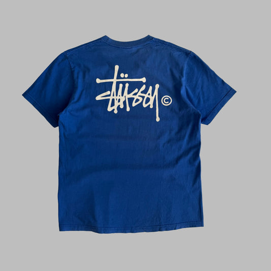 00s Stussy Spell Out T-Shirt - Medium