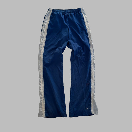 Y2K Nike Wide Leg Striped Track Pants - S