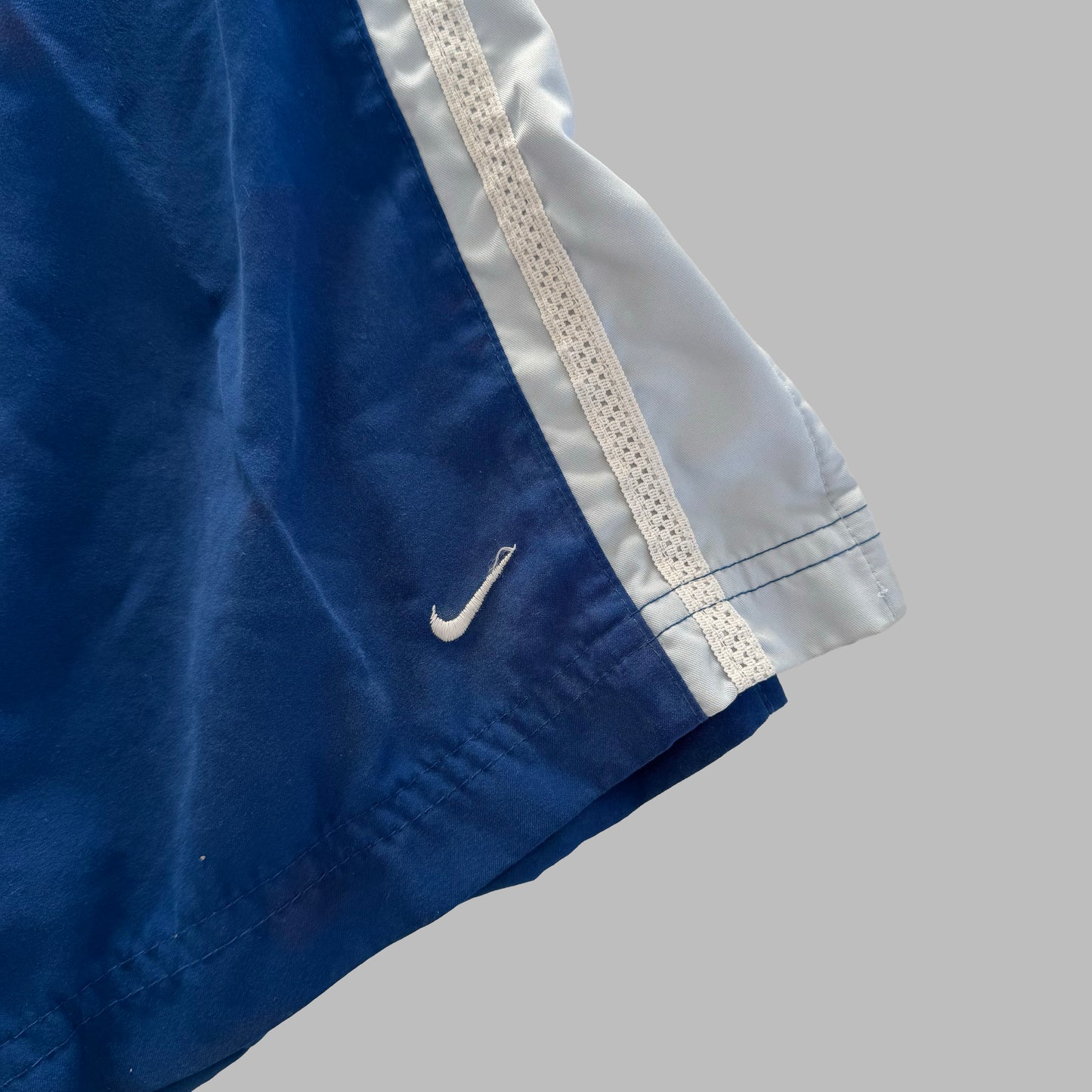 Y2K Nike Wide Leg Striped Track Pants - S