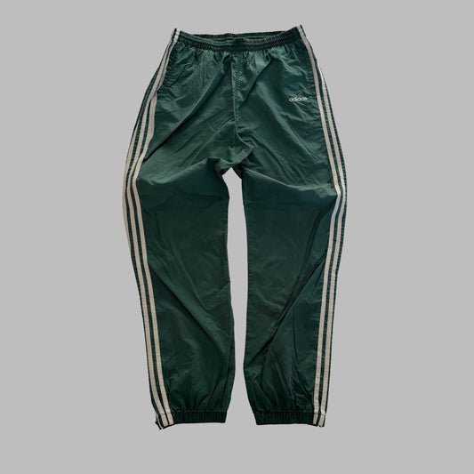 90s Adidas Lightweight Baggy Track Pants - M