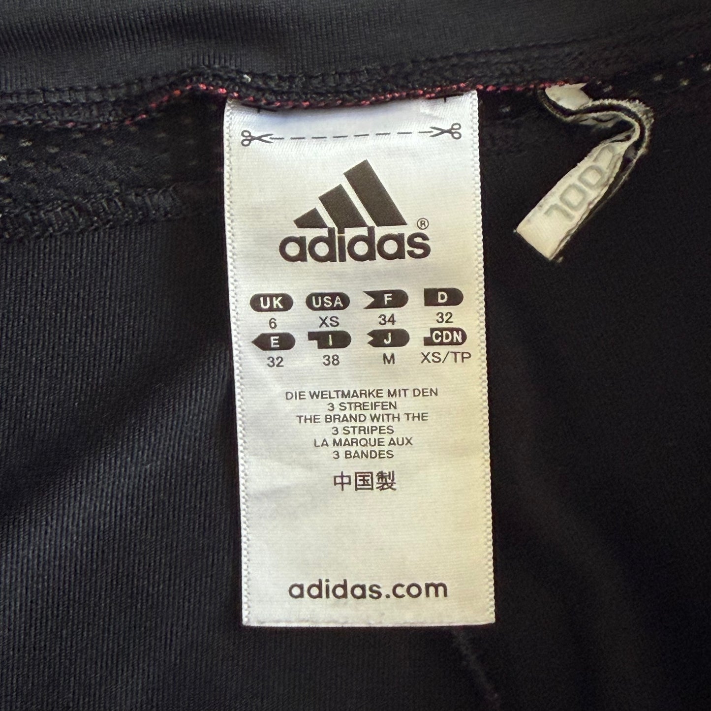 Y2K Adidas Three Stripe Wide Leg Activewear Pants - XS/S