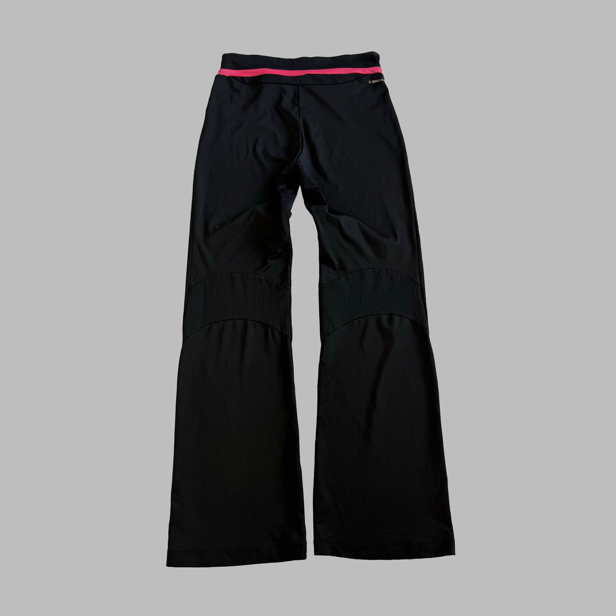 Y2K Adidas Three Stripe Wide Leg Activewear Pants - XS/S