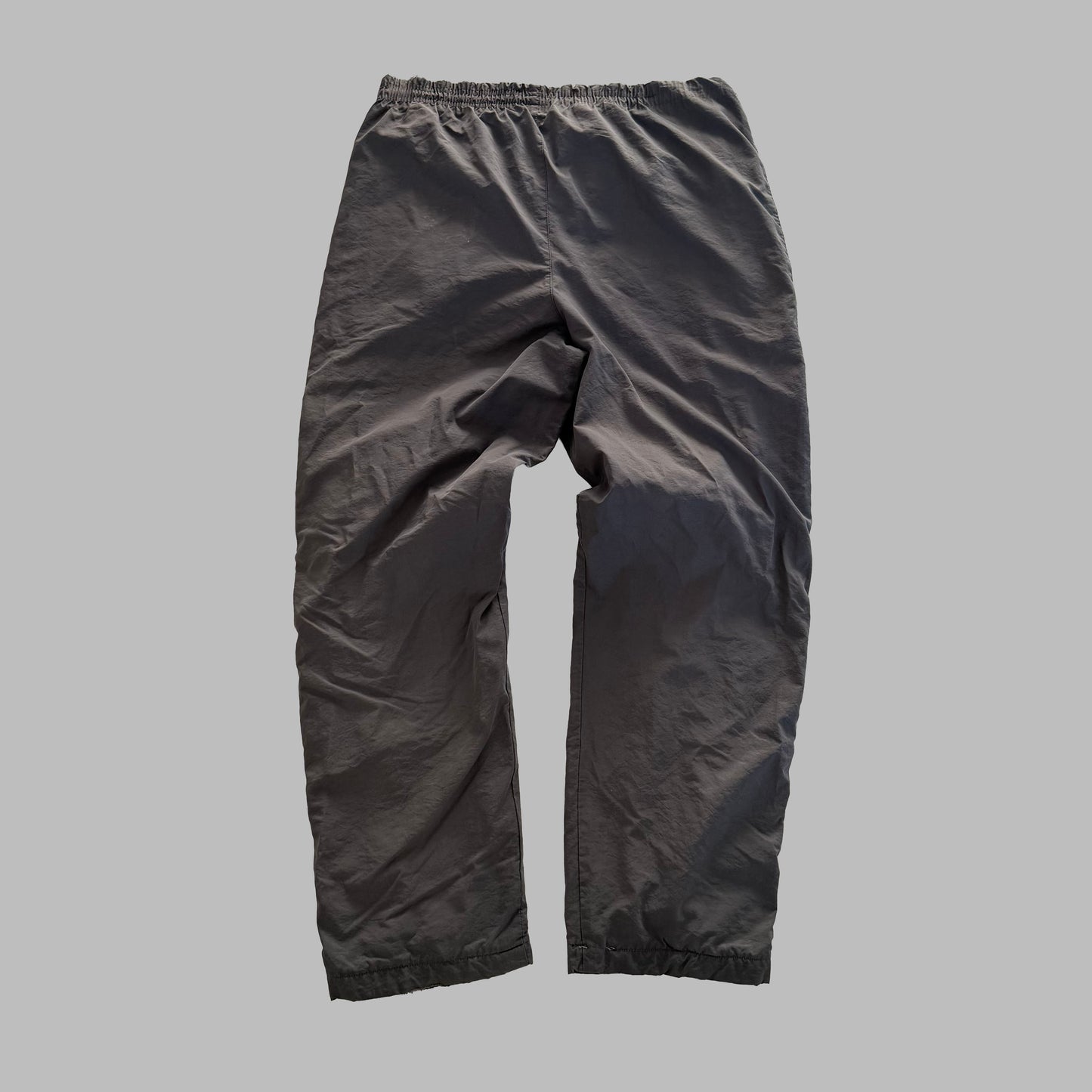 Y2K Nike Wide Leg Striped Track Pants - L