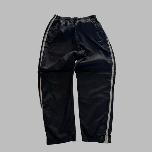 90s Nike Wide Leg Striped Track Pants - XL