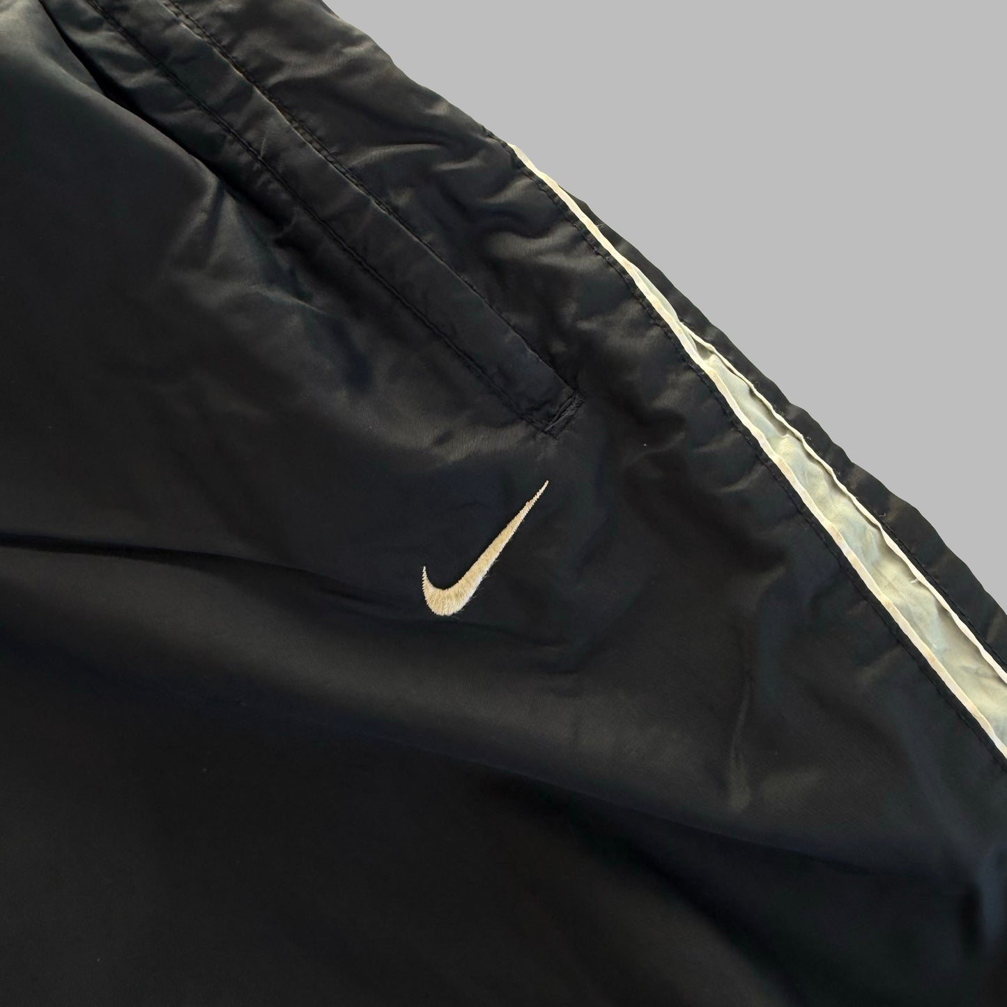 90s Nike Wide Leg Striped Track Pants - XL