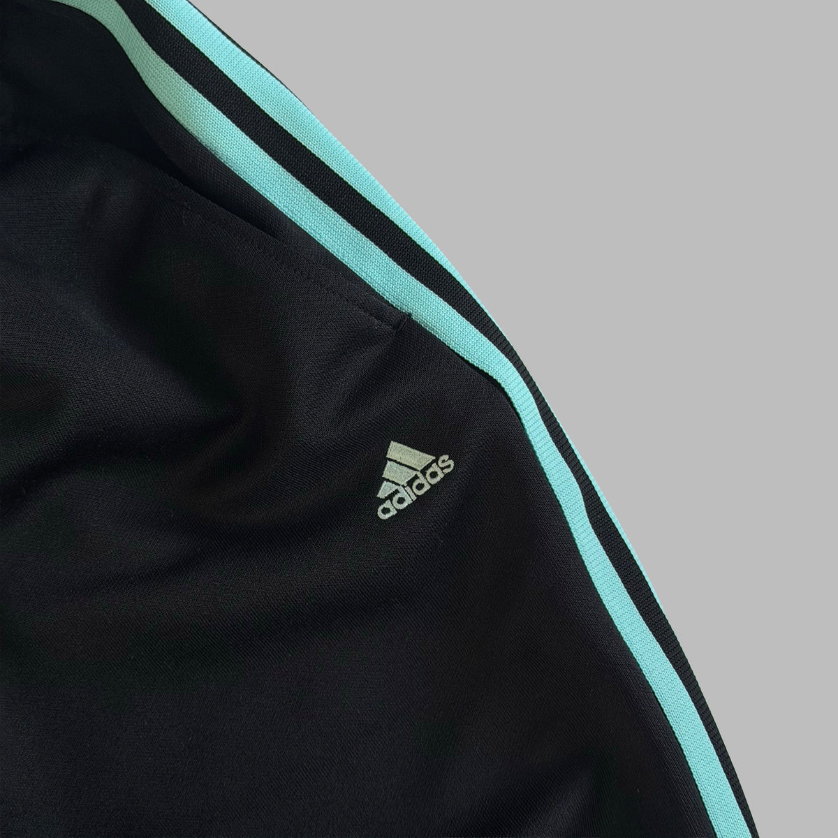 Y2K Adidas Three Stripe Activewear Capris - S