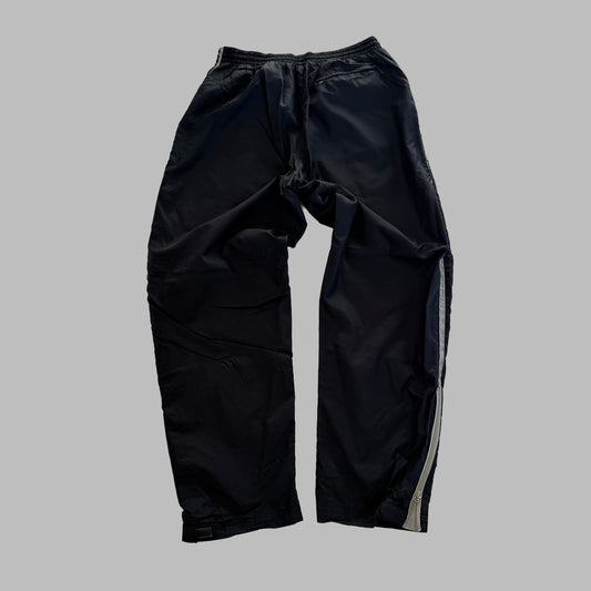 90s Nike Wide Leg Striped Track Pants - XL