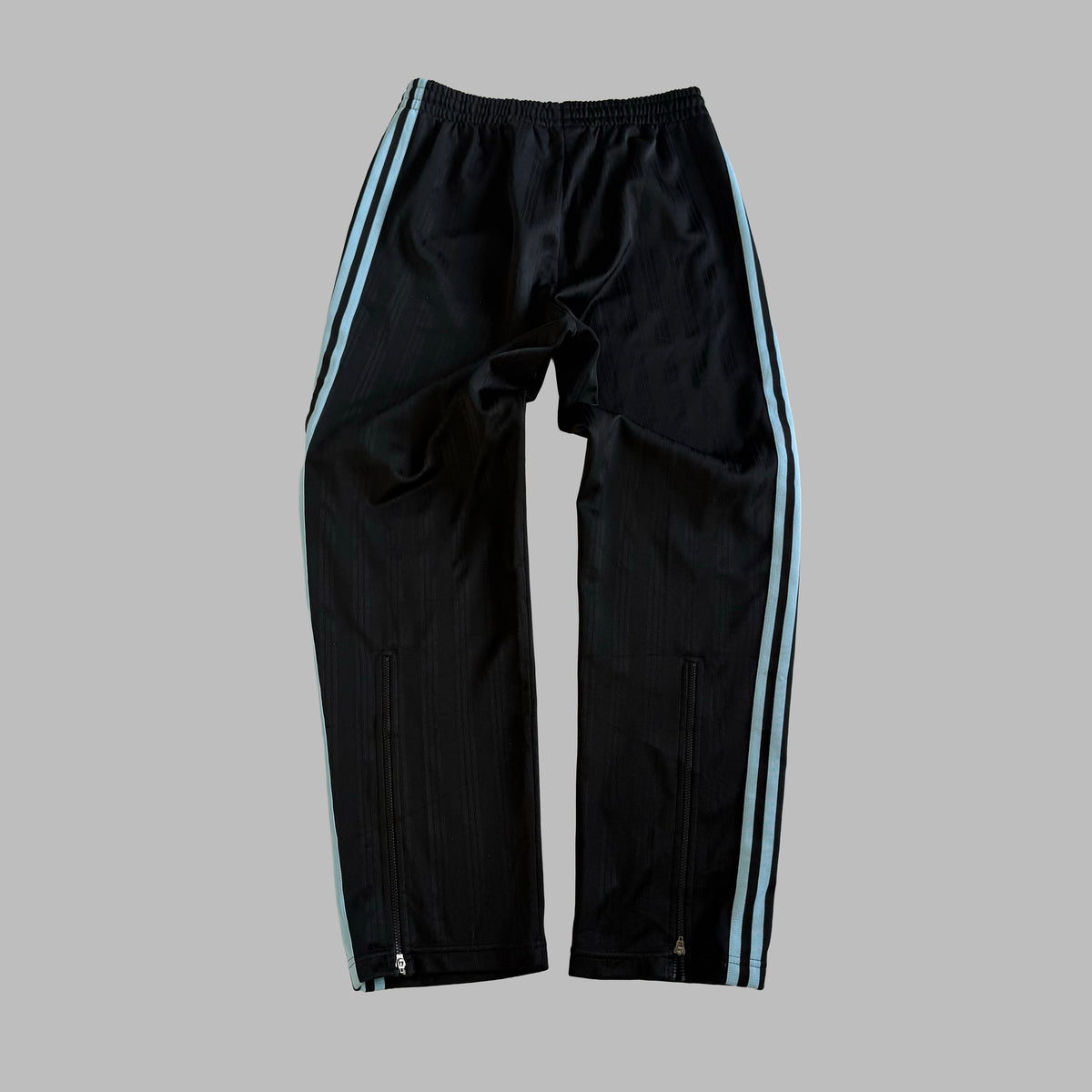 Y2K Adidas Three Stripe Active Track Pants - M