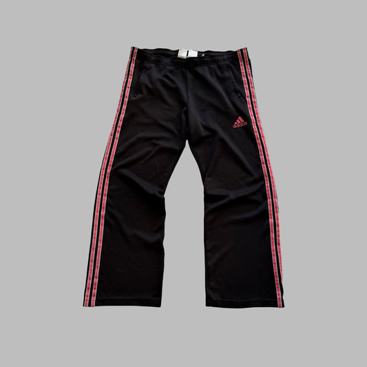 Y2K Adidas Three Stripe Active Track Pants - L/XL