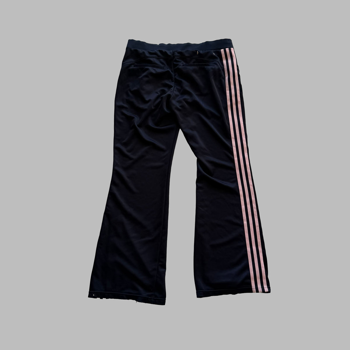 Y2K Adidas Three Stripe Active Track Pants - M