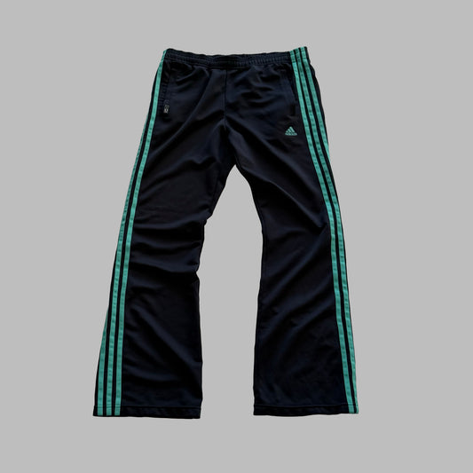Y2K Adidas Three Stripe Active Track Pants - M
