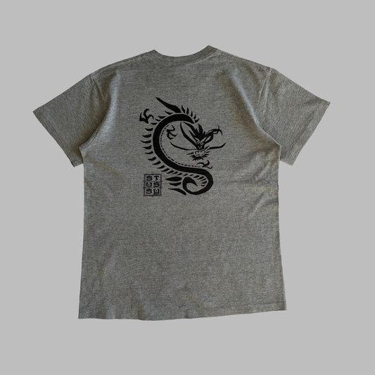 90s Stussy Dragon T-Shirt - Medium