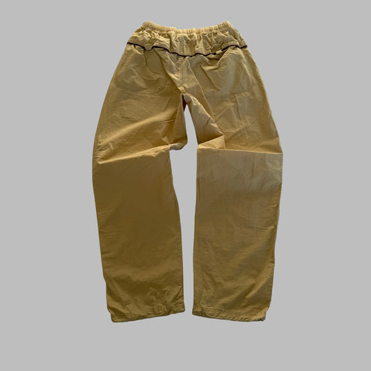 Y2K Nike Minimal Wide Leg Track Pants - L