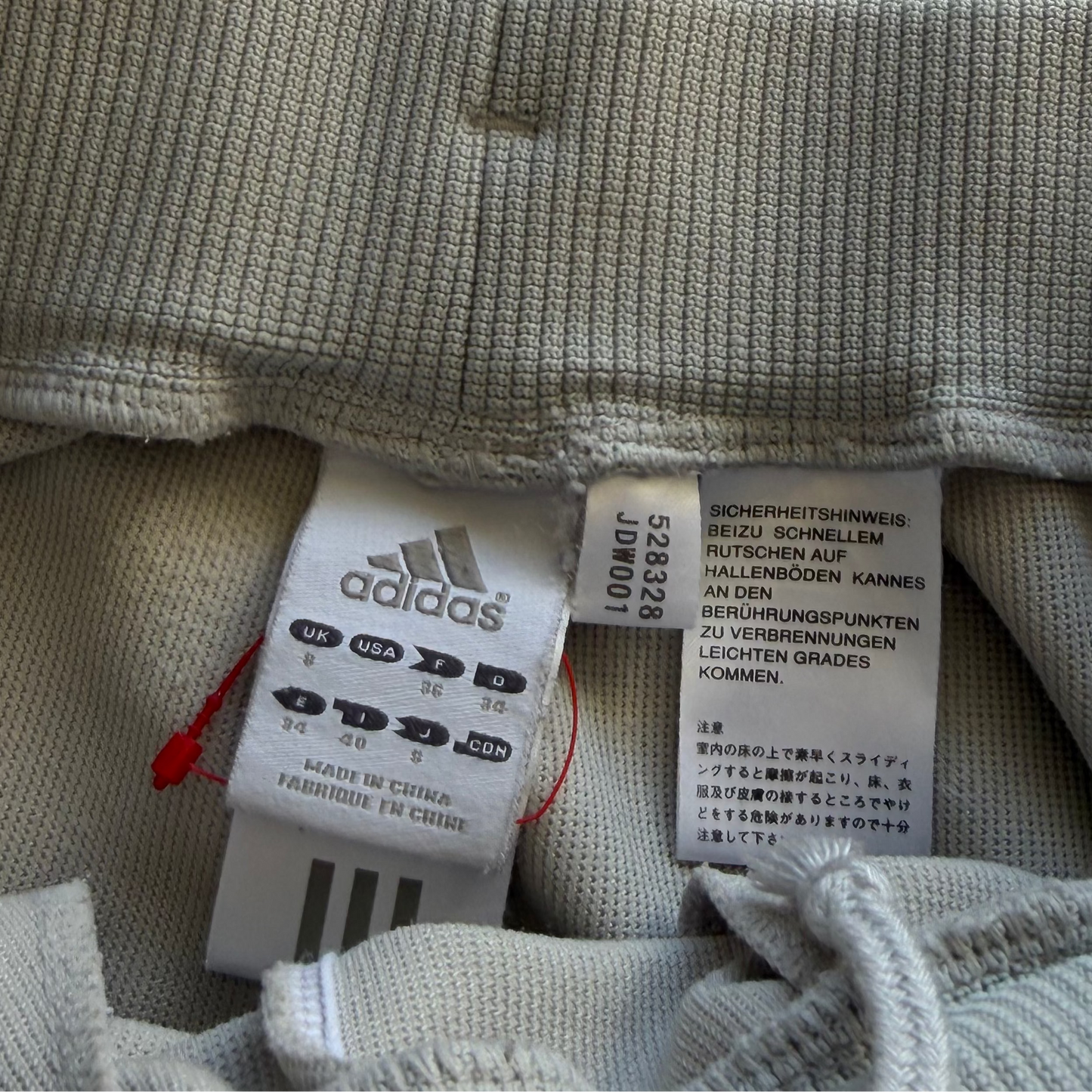 Y2K Adidas Three Stripe Active Track Pants - S