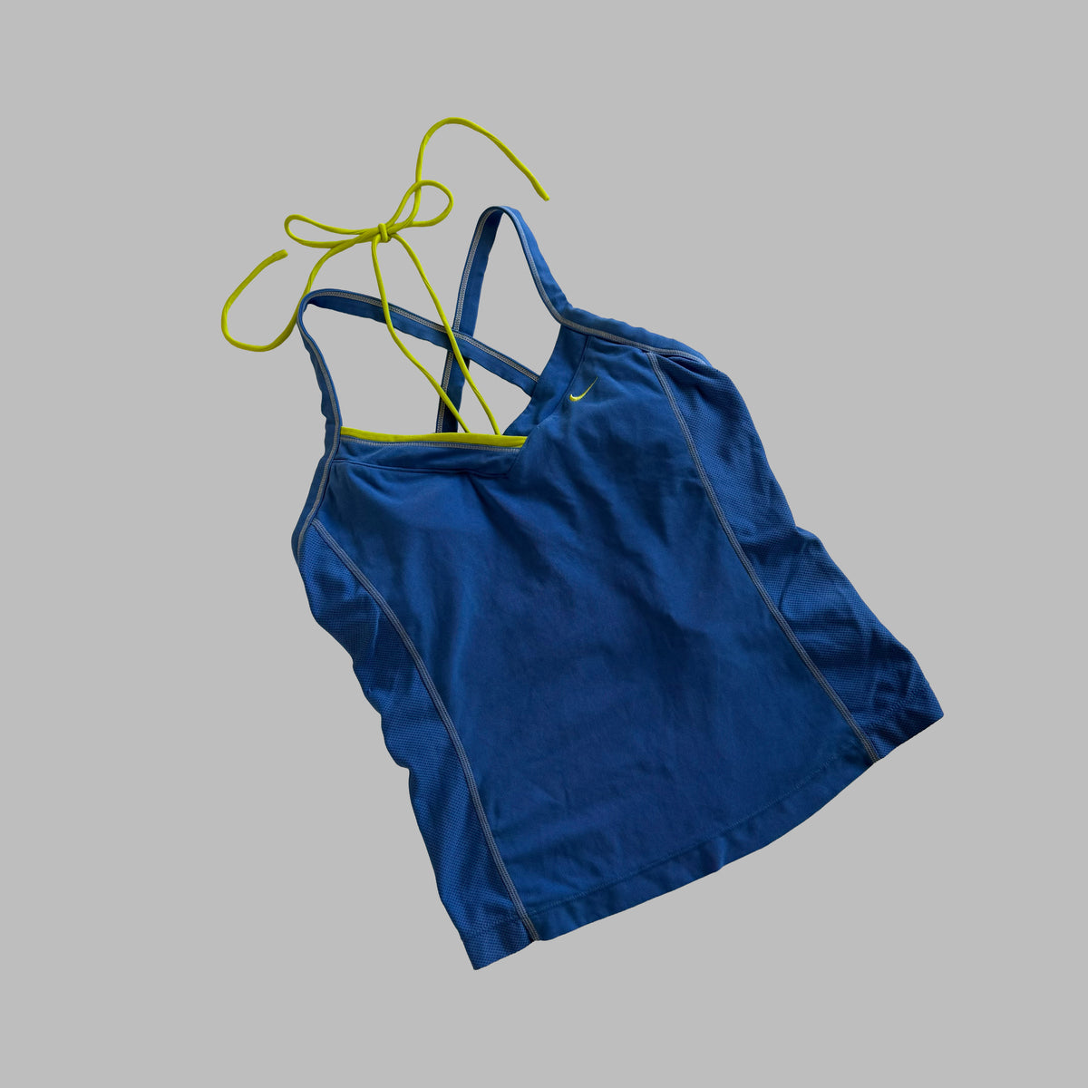 Y2K Nike Cross Back Activewear Top - S