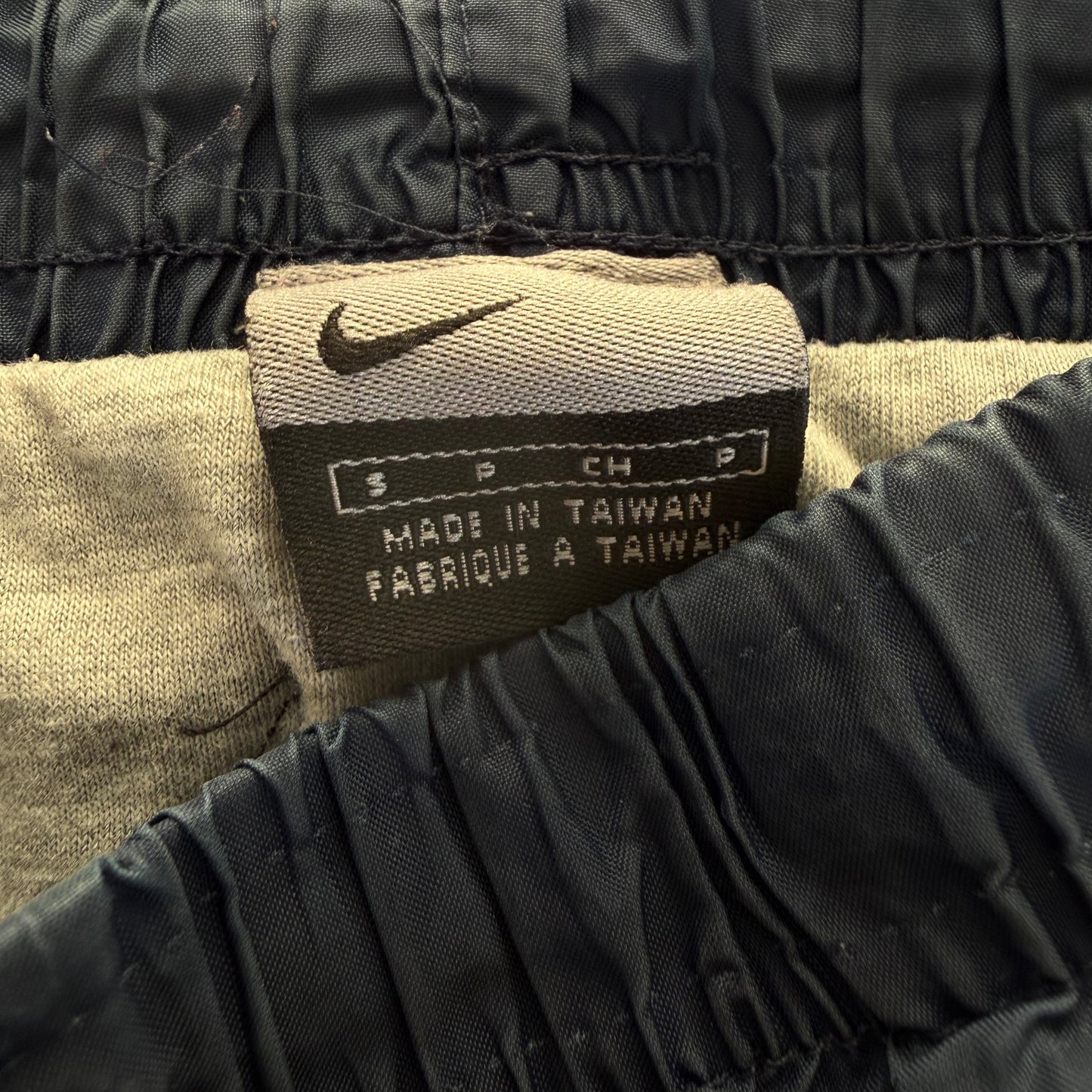 Y2K Nike Wide Leg Classic Track Pants - S
