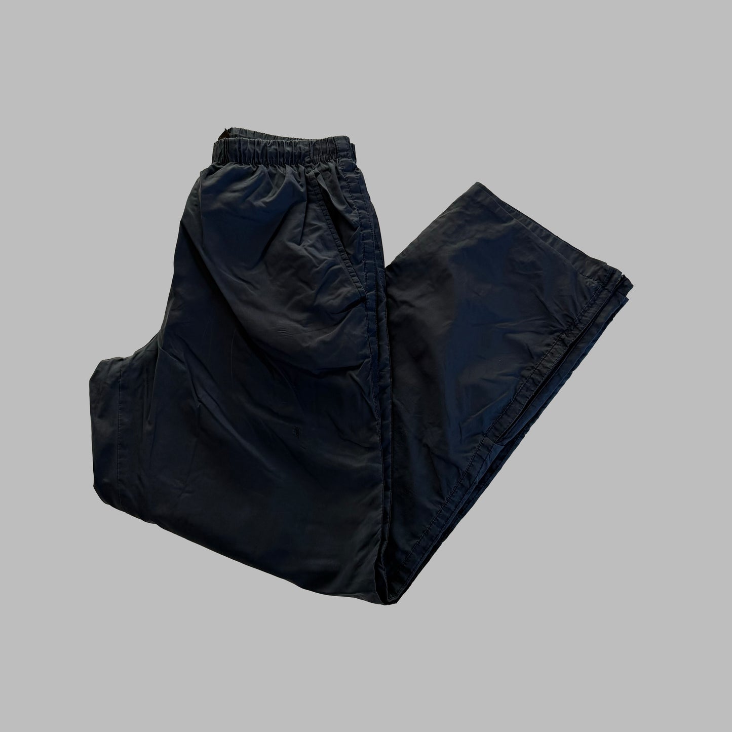 Y2K Nike Wide Leg Classic Track Pants - S