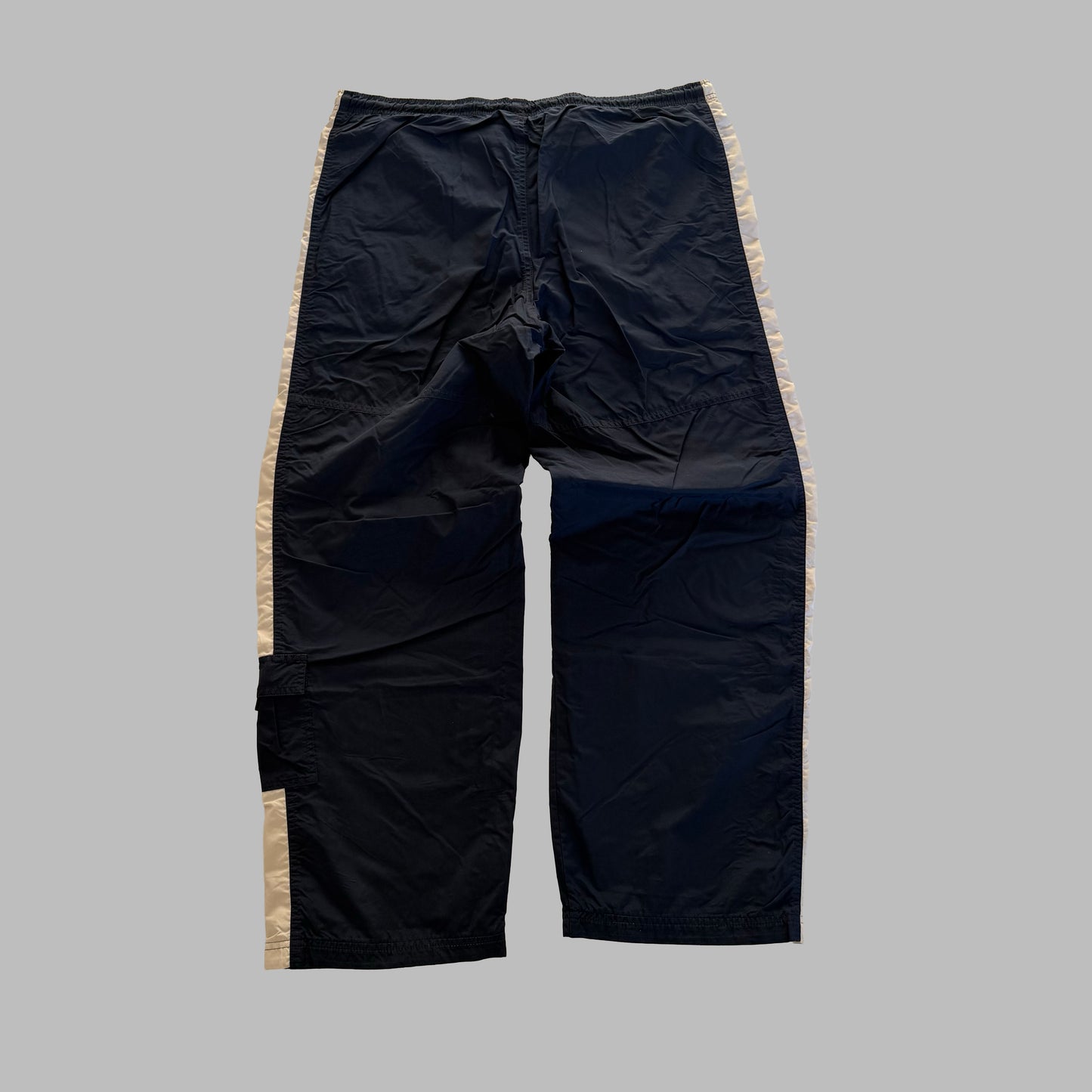 Y2K Nike Wide Leg Striped Pants - XL