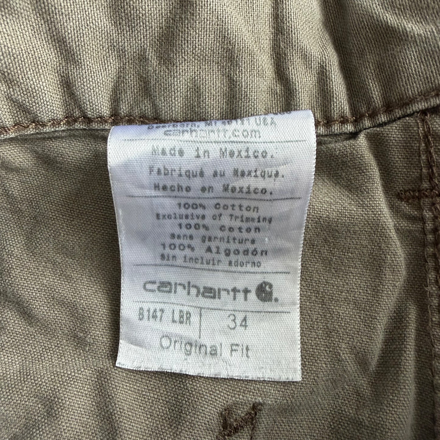 Carhartt Carpenter Shorts - 34"