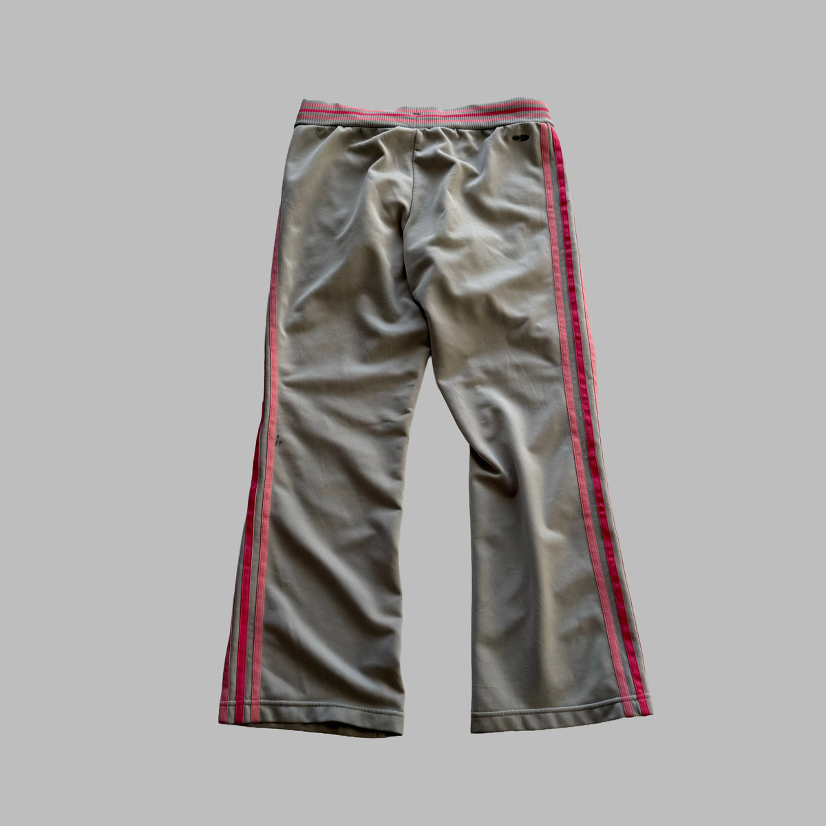 Y2K Adidas Three Stripe Active Track Pants - M