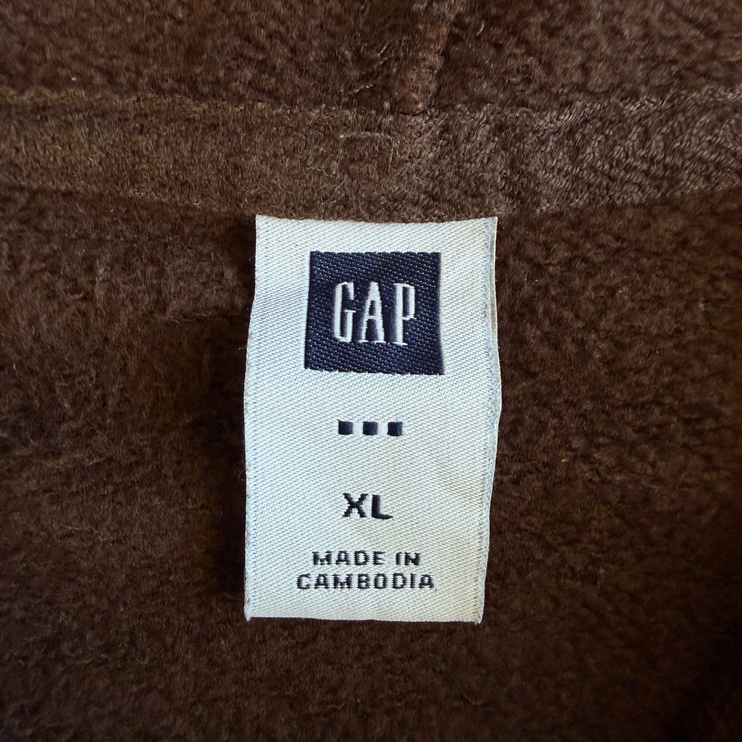 Brown Gap Hoodie - XL