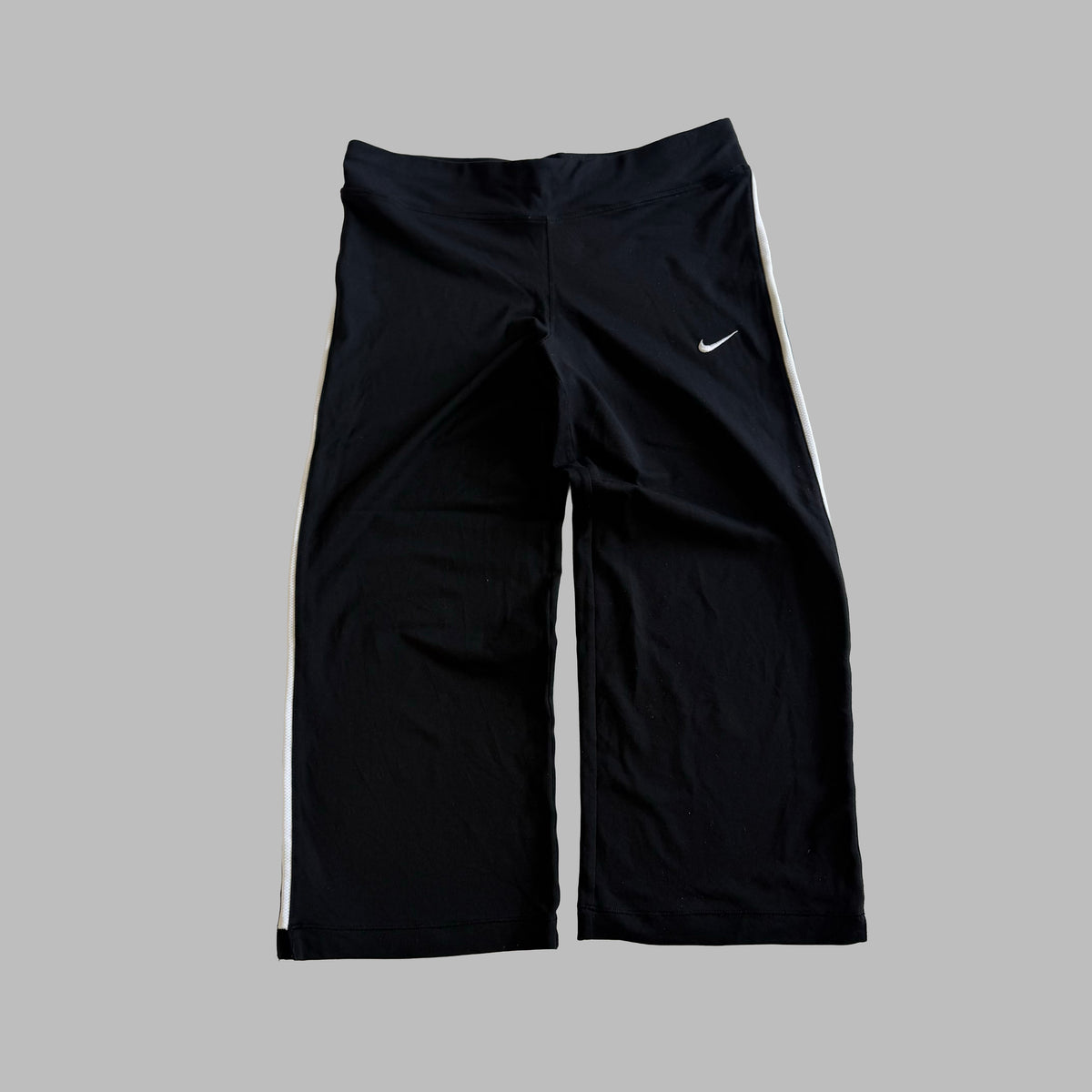 Y2K Nike Striped Activewear Capris - S