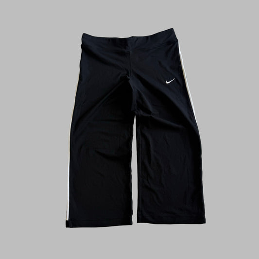 Y2K Nike Striped Activewear Capris - S
