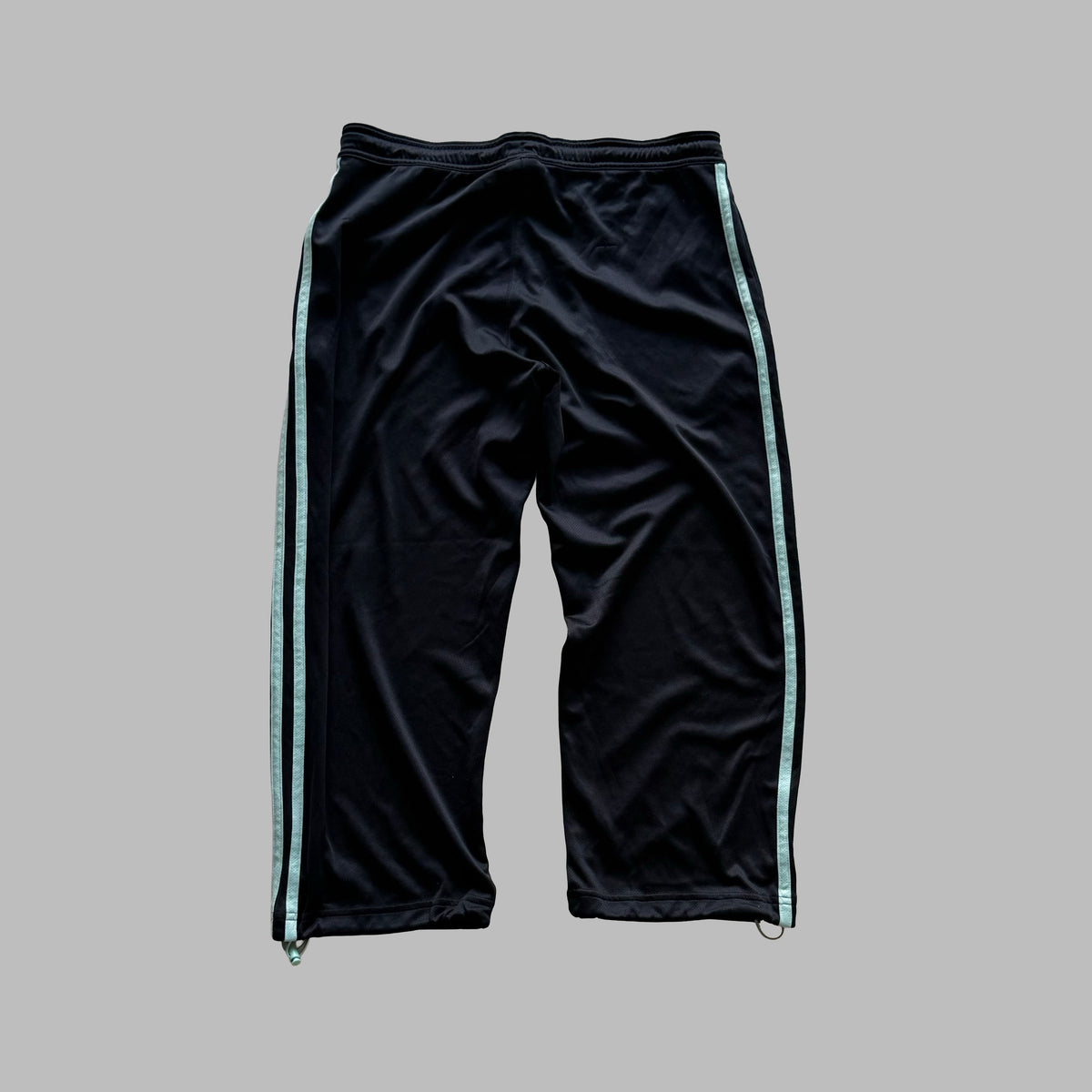 Y2K Adidas Three Stripe 3/4 Track Pants - S