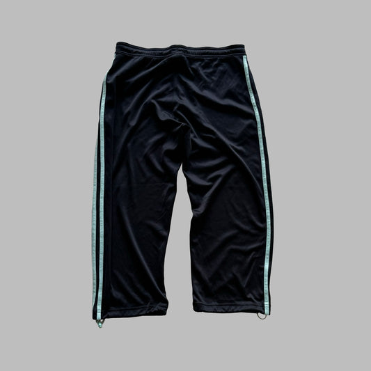Y2K Adidas Three Stripe 3/4 Track Pants - S