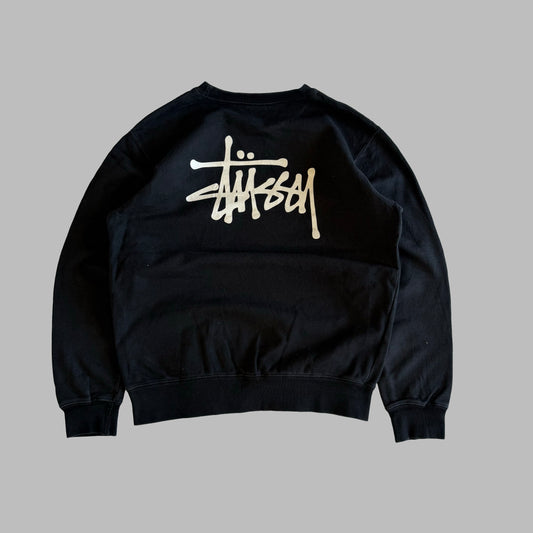 00s Stussy Spell Out Sweatshirt - Medium