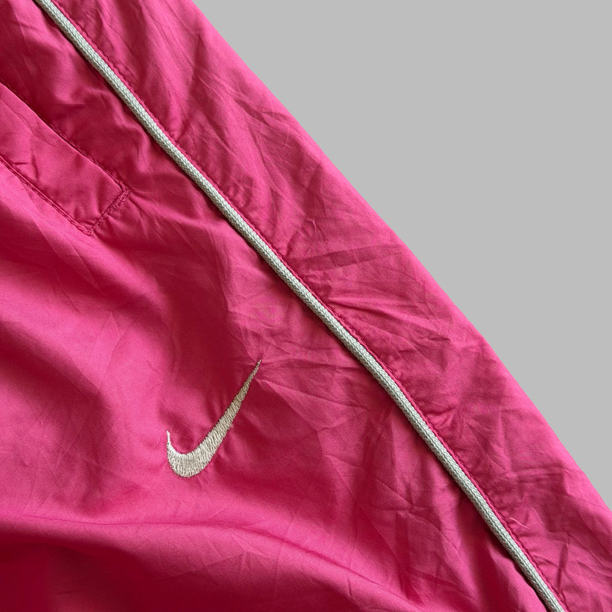 Y2K Nike Striped Wide Leg Track Pants - XS