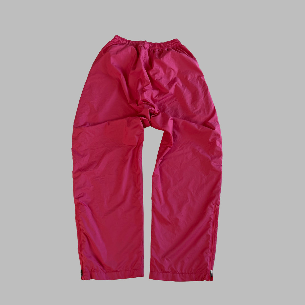Y2K Nike Striped Wide Leg Track Pants - XS