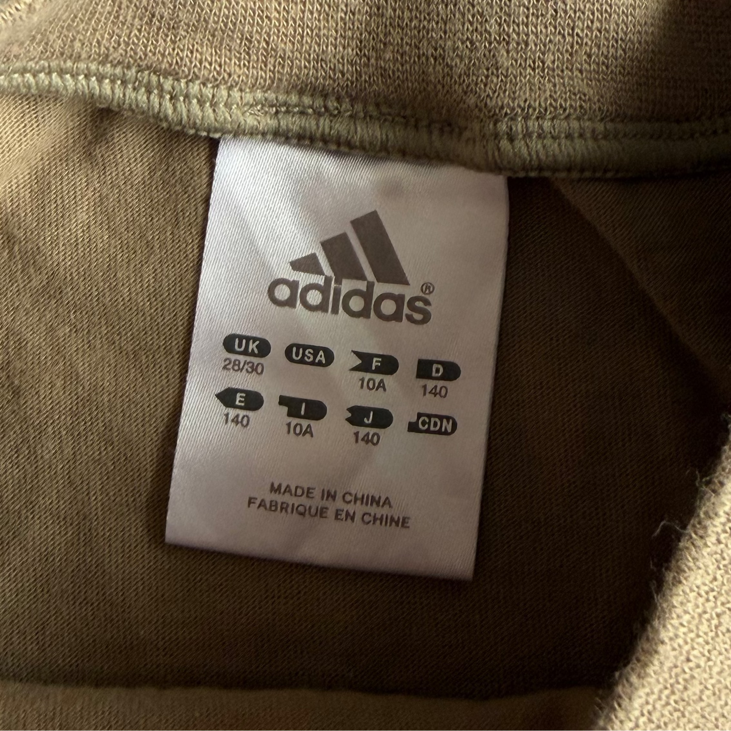 Y2K Adidas Spell Out Fitted Tank - S