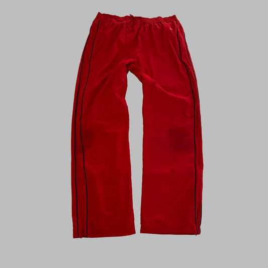 Y2K Nike Striped Wide Leg Track Pants - XL