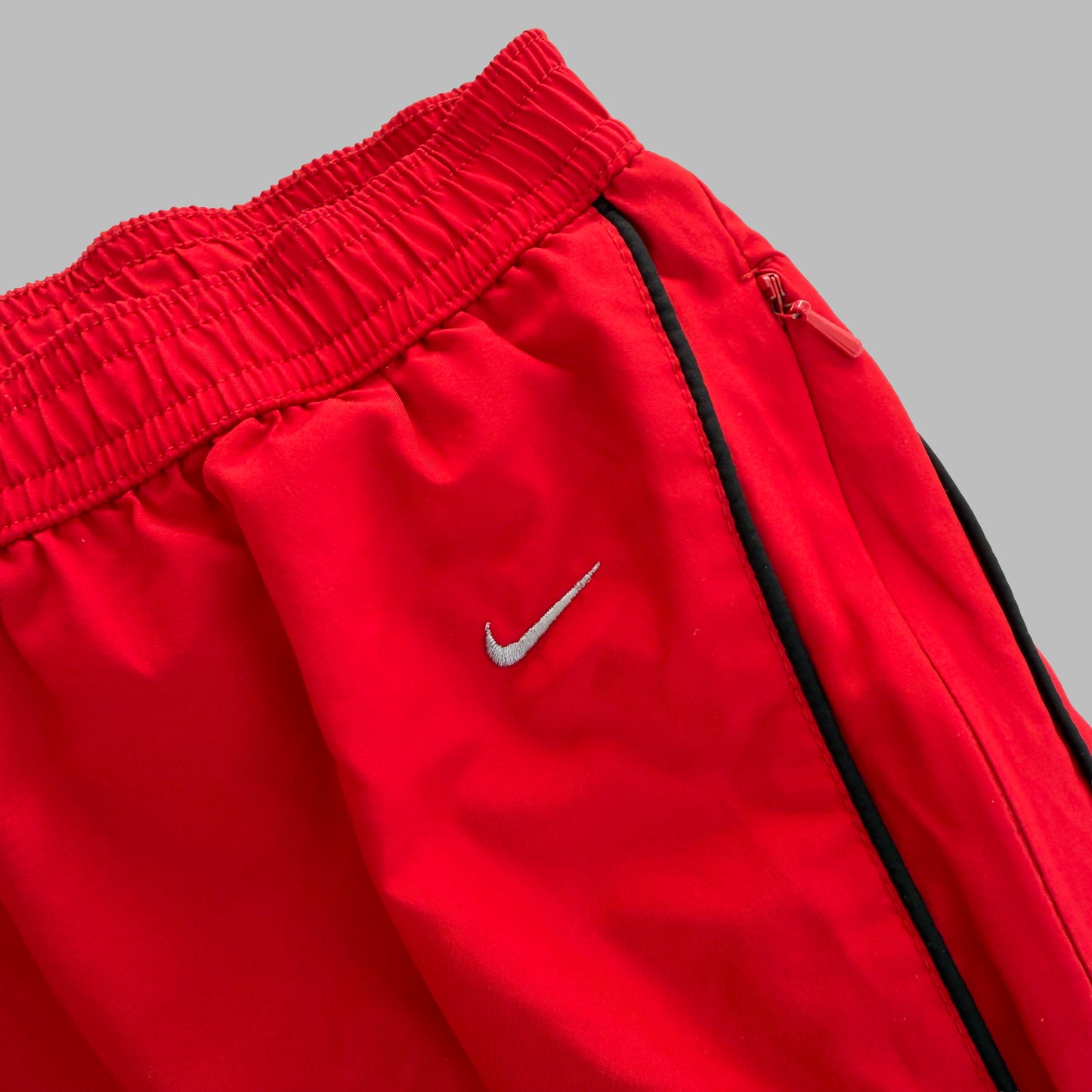 Y2K Nike Striped Wide Leg Track Pants - XL