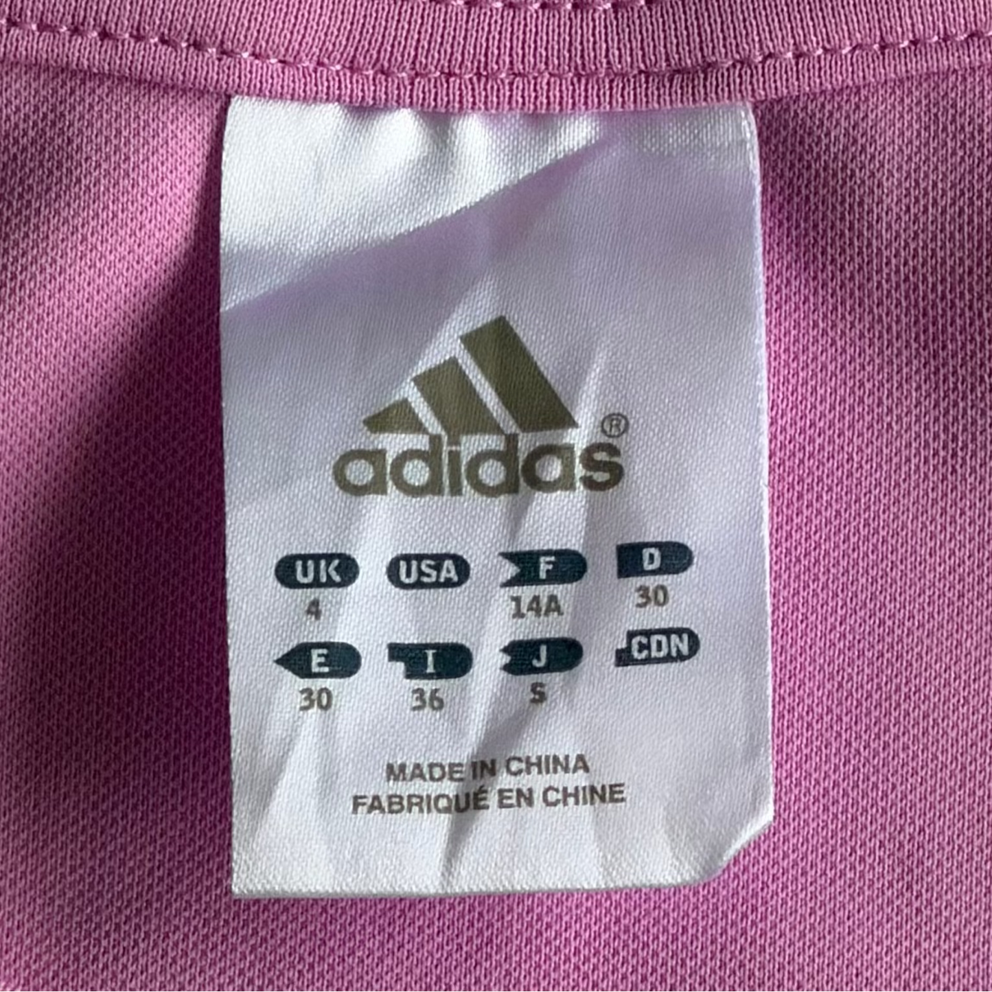 Y2K Adidas Activewear Three Stripe Top - S/M