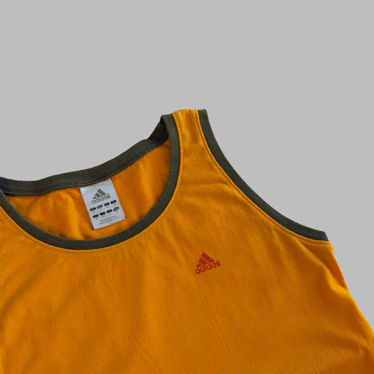 Y2K Adidas Ringer Tank - M