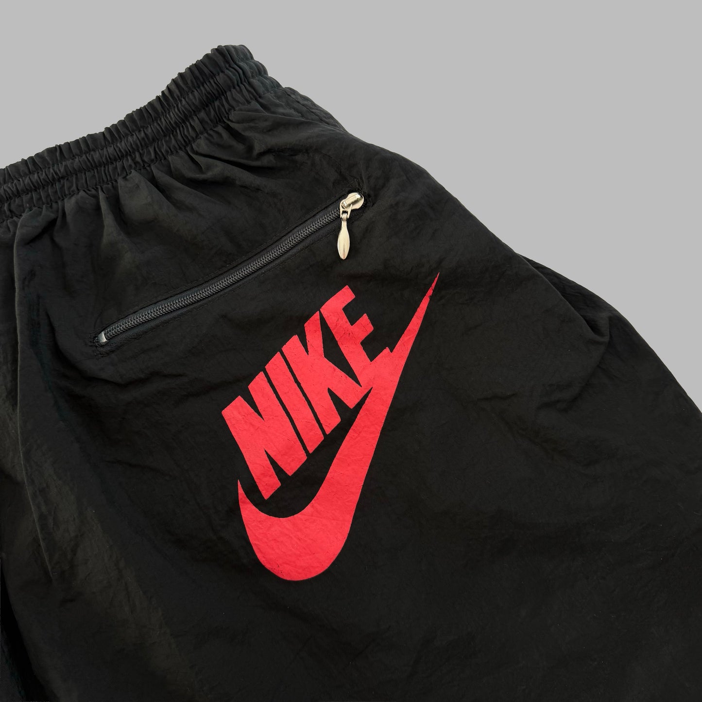 90s Nike Wide Leg Classic Track Pants - L