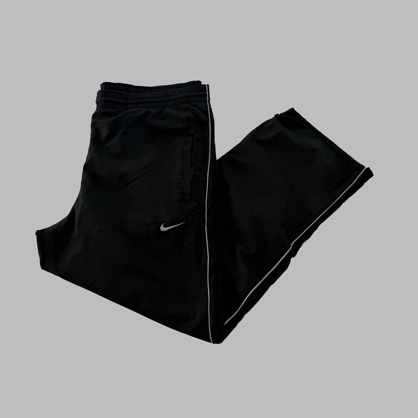 Nike Wide Leg Striped Track Pants - M
